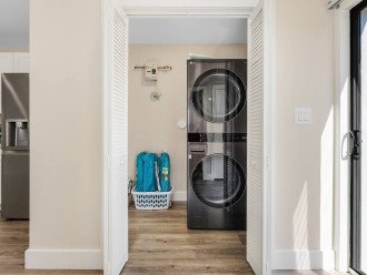 The washer and dryer are sure to come in handy, especially on those longer stays.