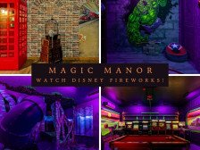 Magical Villa w/ Escape Room, Themed Rooms + Pool