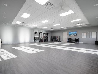 Exercise room for various classes