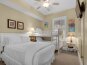 Guest bedroom #2 with full bed and bunk bed