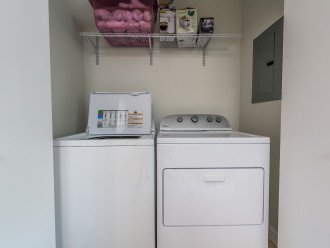 Washer and Dryer on 1st Floor