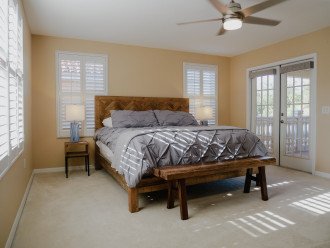 Master bedroom has a large balcony for your relaxation