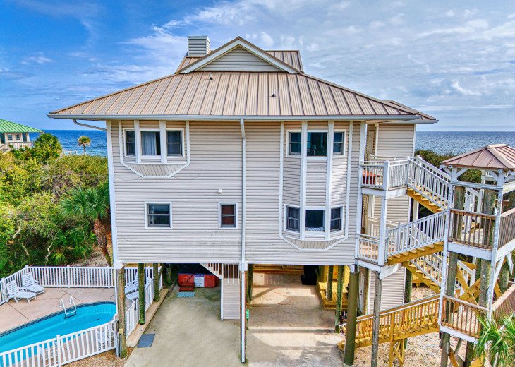 Beach Front, Pet Friendly, Private Swimming Pool & Hot Tub, Outdoor Kitchen! #1