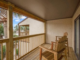 Enjoy the quiet west end of PCB at the Seabreeze condo at Portside #36