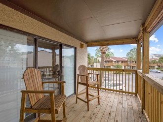 Enjoy the quiet west end of PCB at the Seabreeze condo at Portside #5