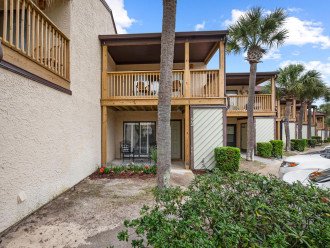 Enjoy the quiet west end of PCB at the Seabreeze condo at Portside #41