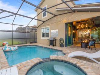 Enjoy your own private pool and hot tub!