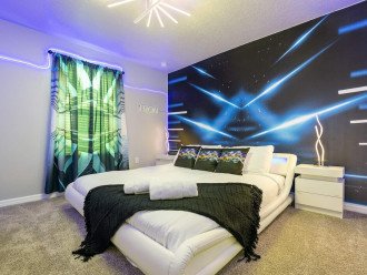 Tron fans will love the details in this home.