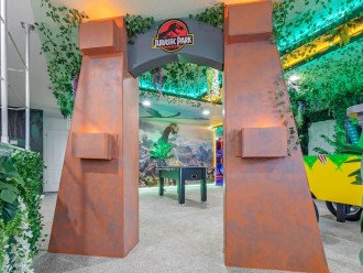 Game Room & Movie Lounge - WELCOME TO JURASSIC PARK!!!