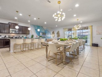 Open concept dining room and kitchen ready to entertain your family and friends!