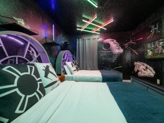 MOANA MINECRAFT - Star Wars bedroom with 2 double beds
