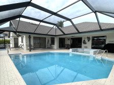 Escape the Winter! SW Cape Coral Heated Pool Home, Gulf Access Canal, Bikes