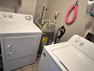 Washer and dryer in the unit