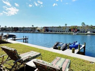 Fish off the docks, or enjoy the lounge chairs. See fish, dolphin and manatee