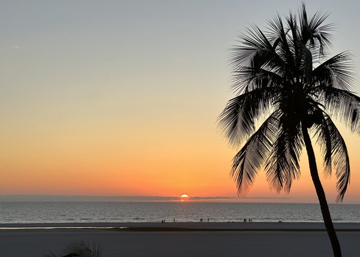 Famous Marco Island sunset seen from the balcony!