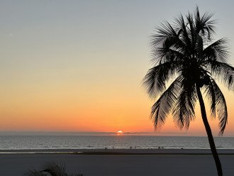 Famous Marco Island sunset seen from the balcony!