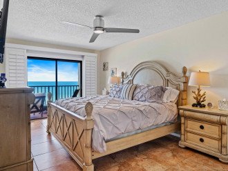 Master Bedroom with Balcony view