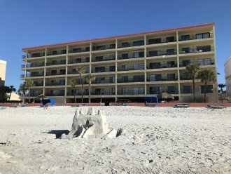 Build sandcastles all day right in front of vacation home!