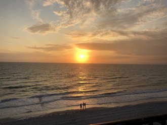 Beautiful sunsets over the gulf