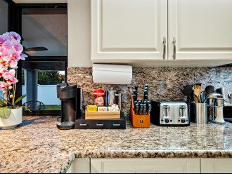 Coffee your way - single-serve, french press, or coffee maker - your choice