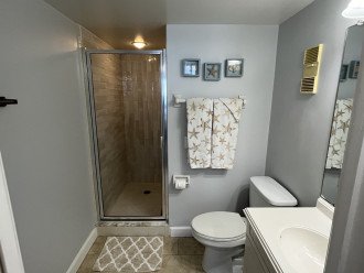 Master bathroom complete with walk in shower.