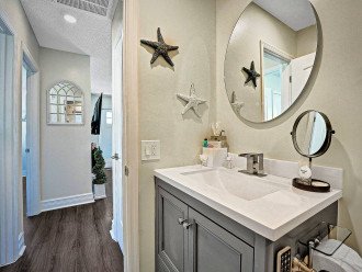 With both bathrooms featuring a modern and luxurious style!