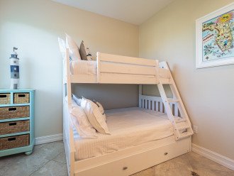 Bedroom #5 allows for memories to be made with fun sleeping quarters for kids of all ages!