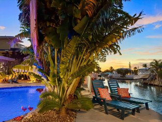 A private Marathon Key oasis with canal access.