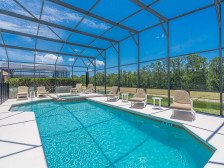 Resort home, large pool, 4 master suites