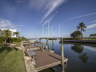 Tie up your boat to the on-site dock