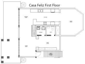 First floor layout