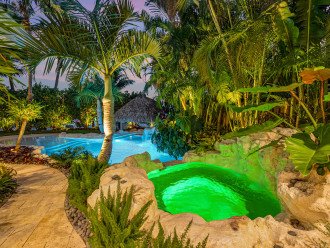Heated pool / Lush Tropical Surrounding / Castaway Key / RESlDENCES #42