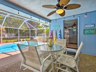 Screened, heated pool - Sarasota Extended Stay Home near Siesta Key Beach #31