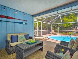 Screened, heated pool - Sarasota Extended Stay Home near Siesta Key Beach #28
