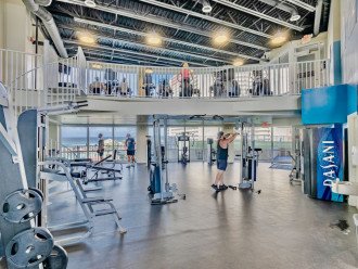 Multi-Floor Fitness Center!