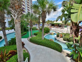 Lazy River on pool deck