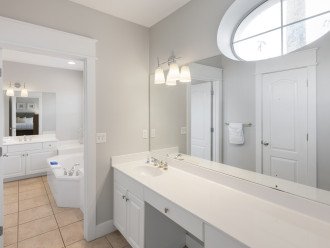 Primary Bathroom with a Convenient Double Vanity