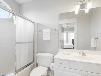Two Additional Private Bathrooms with a Tub/Shower Combo