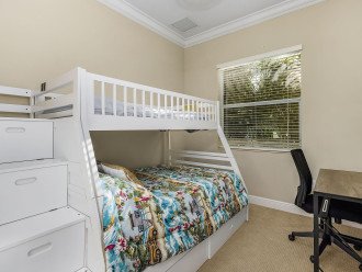 Bedroom 4 - Bunk Beds Full/Twin
