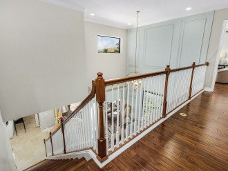 Staircase to upstairs