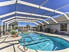Canalfront Cape Coral Home w/Pool & Dock!