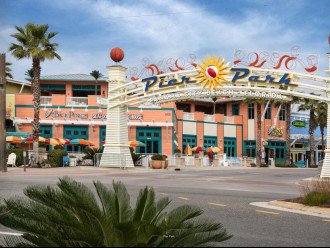 Pier Park is very close and offers shipping, restaurants, and entertainment for all.
