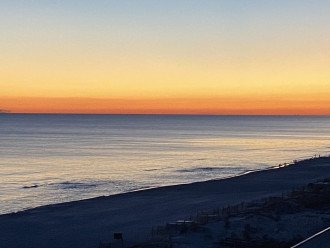Enjoy Okaloosa Island's unforgettable sunsets from our spacious balcony!