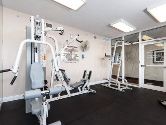 Fitness room equipment