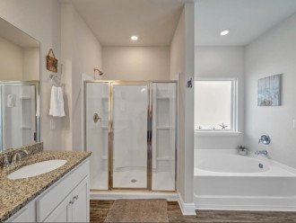 walk in shower and jet tub