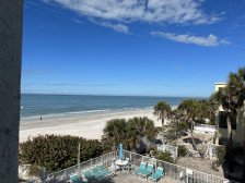 Watch the SUNSET AND SUNRISE from this BEACHFRONT condo in Indian Rocks Beach!