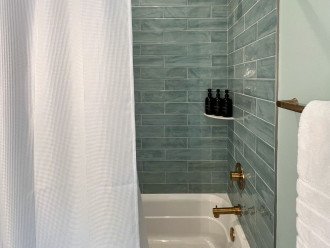 If a tub is perfered to a shower, soak away!