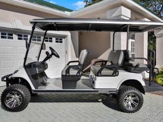 Private golf cart