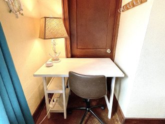 Private desk space, located inside King Bedroom 2