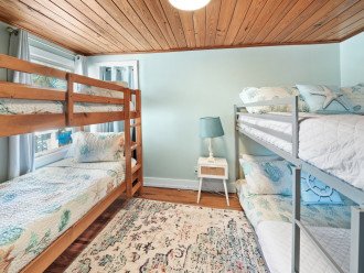 Bunk room, with twin-over-twin and full-over-full bunk (Sleeps 6)